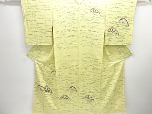 JAPANESE TSUKESAGE KOMON KIMONO / WHEEL